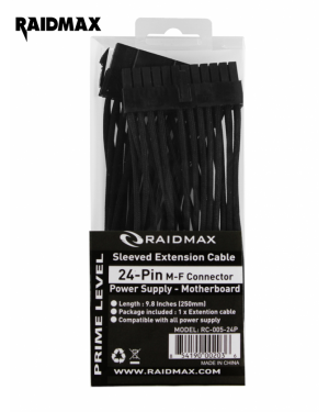 RAIDMAX 24-Pin M/B Connector RC-005-24P Black