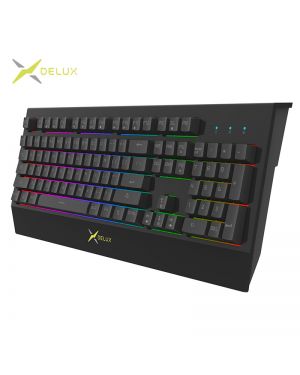 DELUX KM9037 104 standard keys, 12 multimedia keys Keyboard