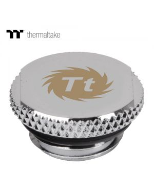 Thermaltake Pacific G1/4 Stop Plug w/ O-Ring [Chrome]  