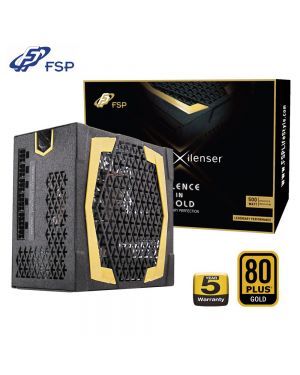 AU-500FL FSP AURUM Xilenser M 500W 80PLUS® Gold Semi-Modular Fanless Power Supply